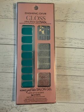Dashing Divas Gloss Ultra Shine Gel Palette Nail Strips - GS16 Style Crush